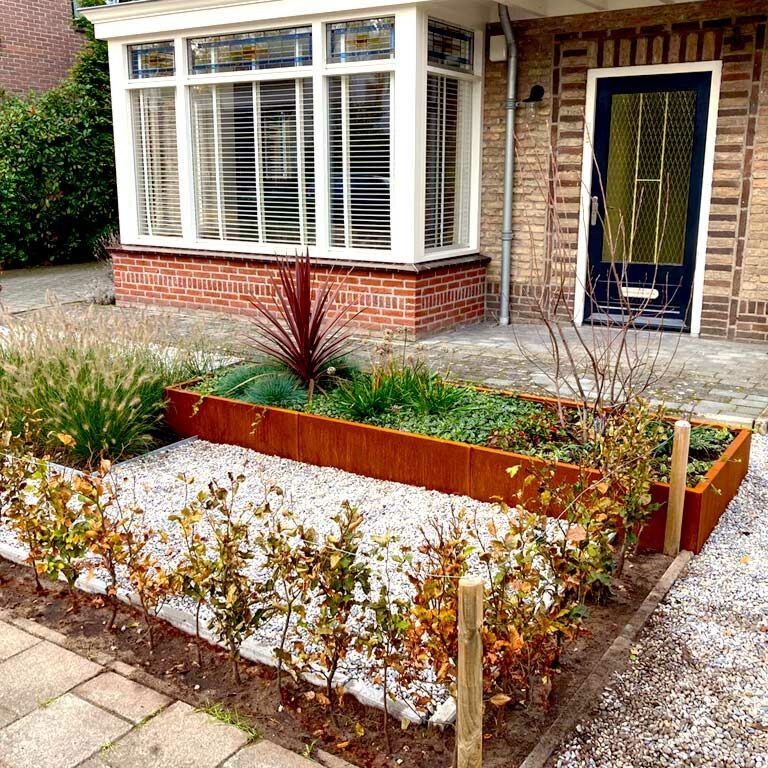 Korito za rože iz jekla corten Texas xxl 300 x 100 cm