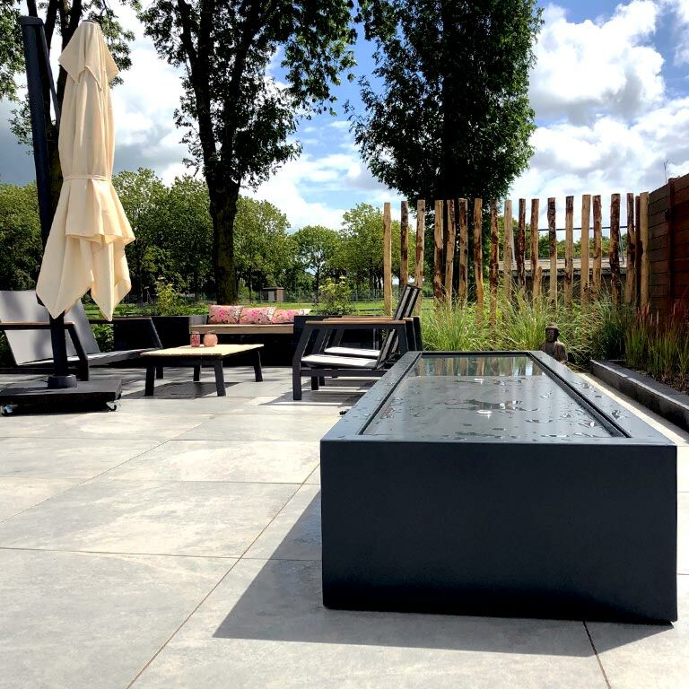 Fontana iz aluminija 300 x 80 x 40 cm