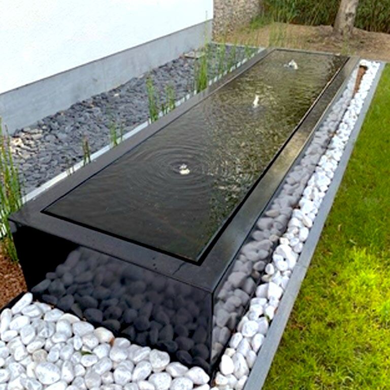 Fontana iz aluminija 300 x 80 x 40 cm
