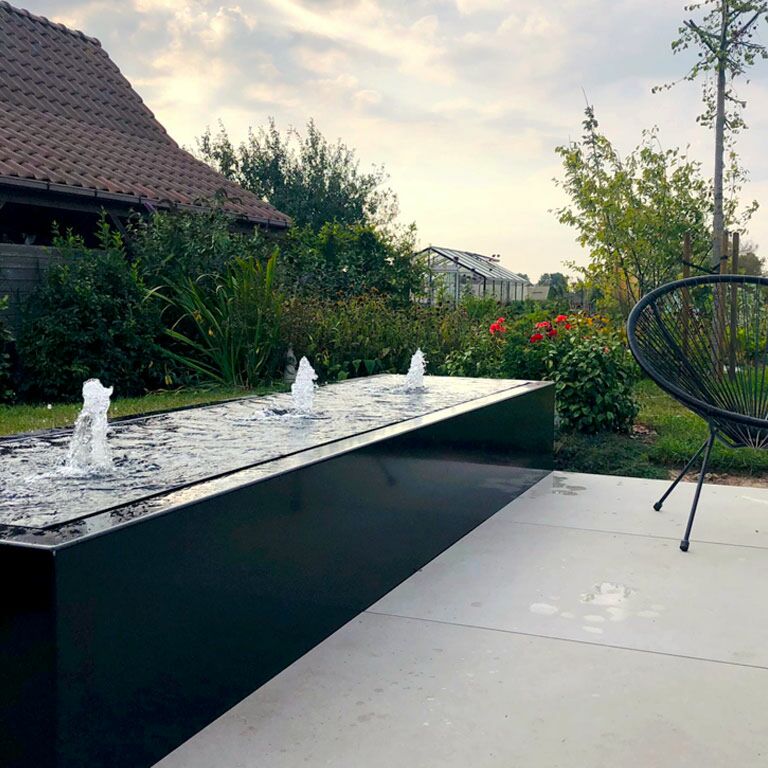 Fontana iz aluminija 300 x 80 x 40 cm