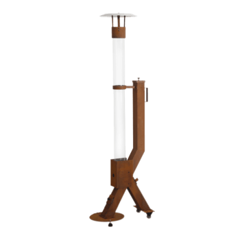 Terasni grelec na pelete - Rocket - Corten