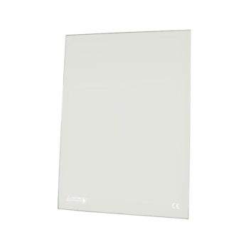 Zunanji grelniki na pelete - Stekleno okno