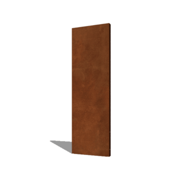 Vrtna plošča iz jekla corten podstavek 60 x 6 x 190 cm