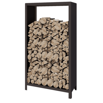 Jekleni regal za drva - Indiana - 100 x 40 x 180 cm - Druga RAL barva