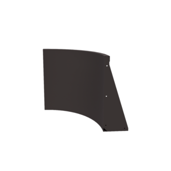 Jeklena škarpa - Notranji lok - 50 x 50 x 60 cm - RAL7016 mat (antracitno siva)