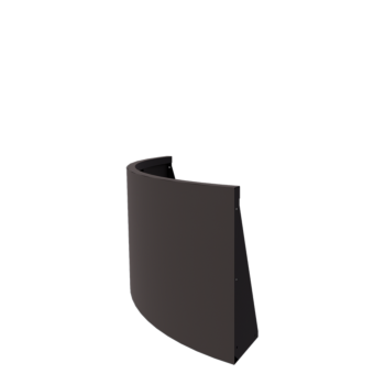 Jeklena škarpa - Zunanji lok - 100 x 100 x 60 cm - Druga RAL barva