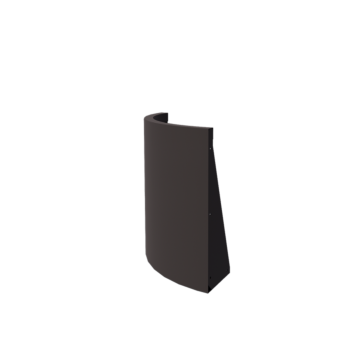 Jeklena škarpa - Zunanji lok - 50 x 50 x 60 cm - Druga RAL barva