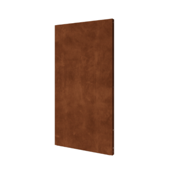 Vrtna plošča iz jekla corten osnova 100 x 6 x 190 cm