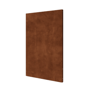 Vrtna plošča iz jekla corten osnova 120 x 6 x 190 cm