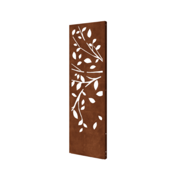 Corten jekleni panel - Drevo - Del 2 - 60 x 6 x 190 cm