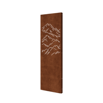 Corten jekleni panel - Gore 1 - 60 x 6 x 190 cm