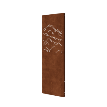Corten jekleni panel - Gore 3 - 60 x 6 x 190 cm