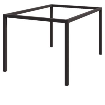 Jeklena pergola - Kvadrat - 424 x 300 x 230 cm - Druga RAL barva - Z betonskim podstavkom