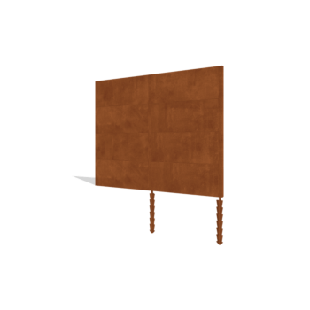 Vrtna ograja iz jekla corten H4 setti 252 cm