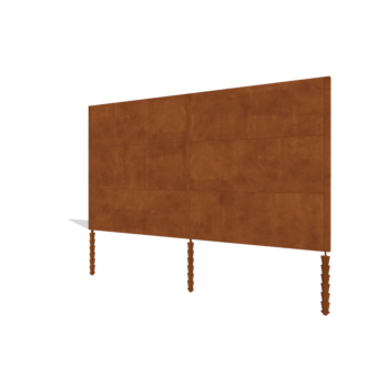 Vrtna ograja iz jekla corten H3 täydellinen sarja 378 cm