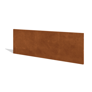 Vrtna ograja iz jekla corten H ploščo 180 x 63,3 cm