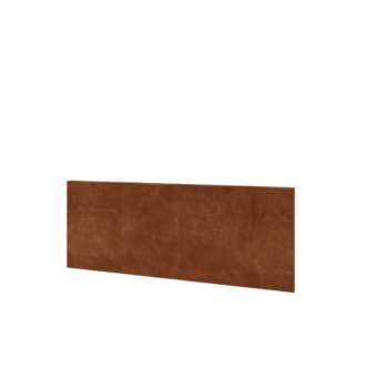 Vrtna ograja iz jekla corten H ploščo 120 x 47,5 cm