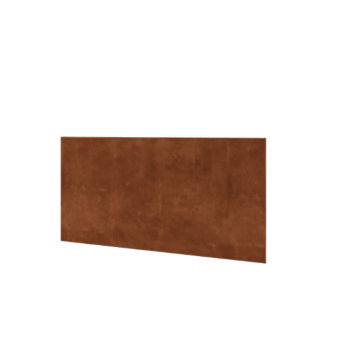 Vrtna ograja iz jekla corten H ploščo 120 x 63,3 cm