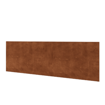 Vrtna ograja iz jekla corten H ploščo 180 x 63,3 cm