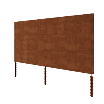 Corten jeklena ograja H3 - Celoten komplet - 378 x 6 x 190 cm