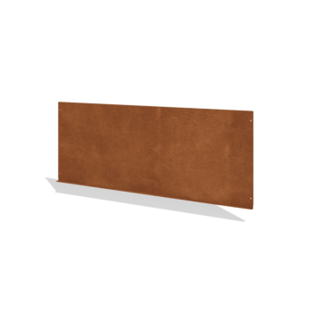 Okrasna ograja za vrt iz jekla corten V 149 x 60 cm