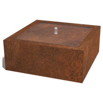 Fontana iz jekla corten 100 x 100 x 40 cm