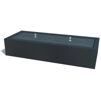 Fontana iz aluminija 200 x 80 x 40 cm