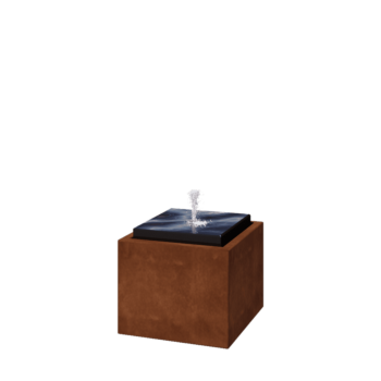 Vodna funkcija iz jeklo corten 50 x 50 x 40 cm