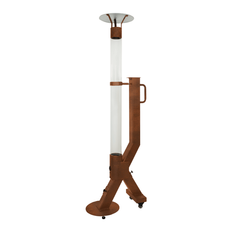 Terasni grelec na pelete - Rocket - Corten