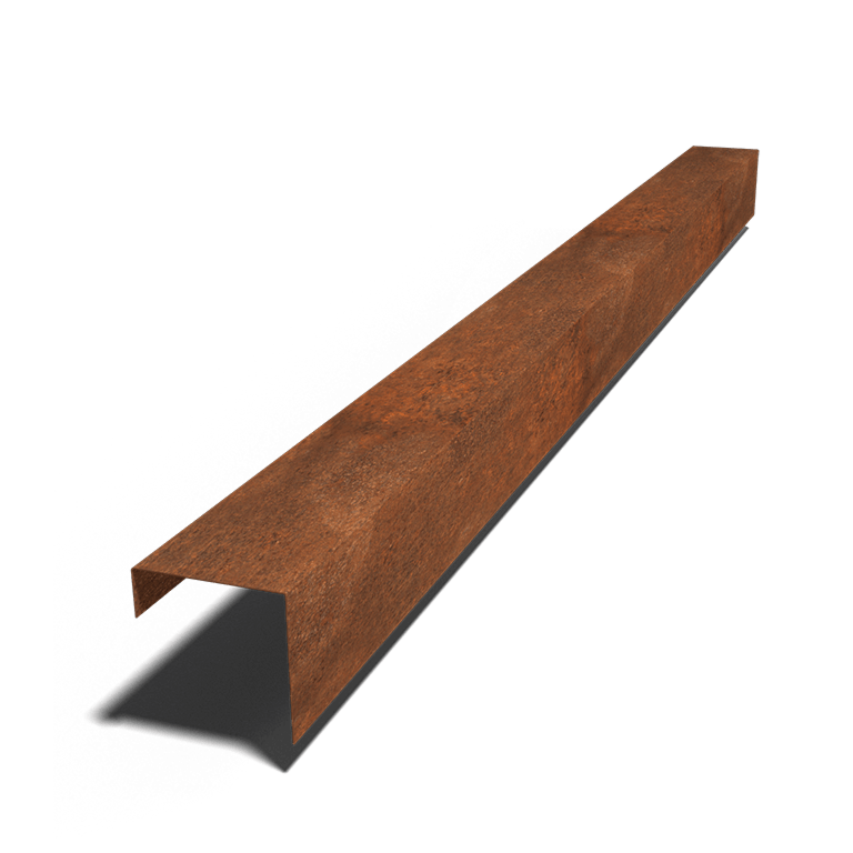 U profil iz jekla corten 15 x 15 x 5 cm (dolžina 240 cm)