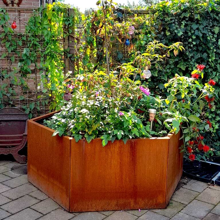 Korito za rože iz jekla corten Denver 60