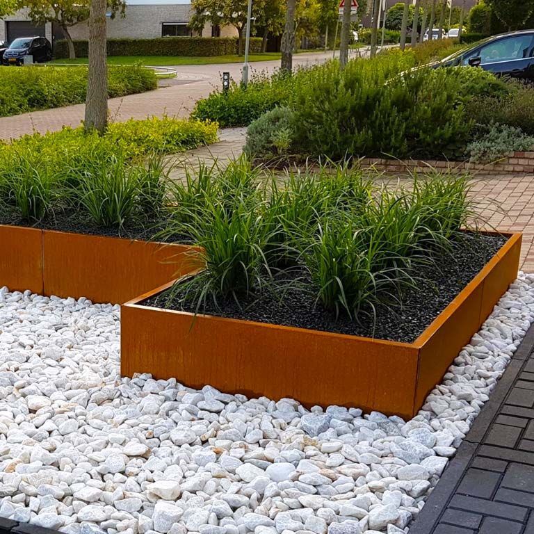 Korito za rože iz jekla corten Kansas 120