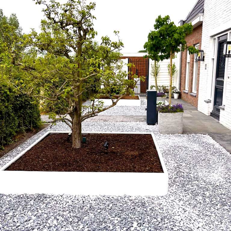 Korito za rože iz prašno barvanega jekla Miami xxl 200 x 200 cm