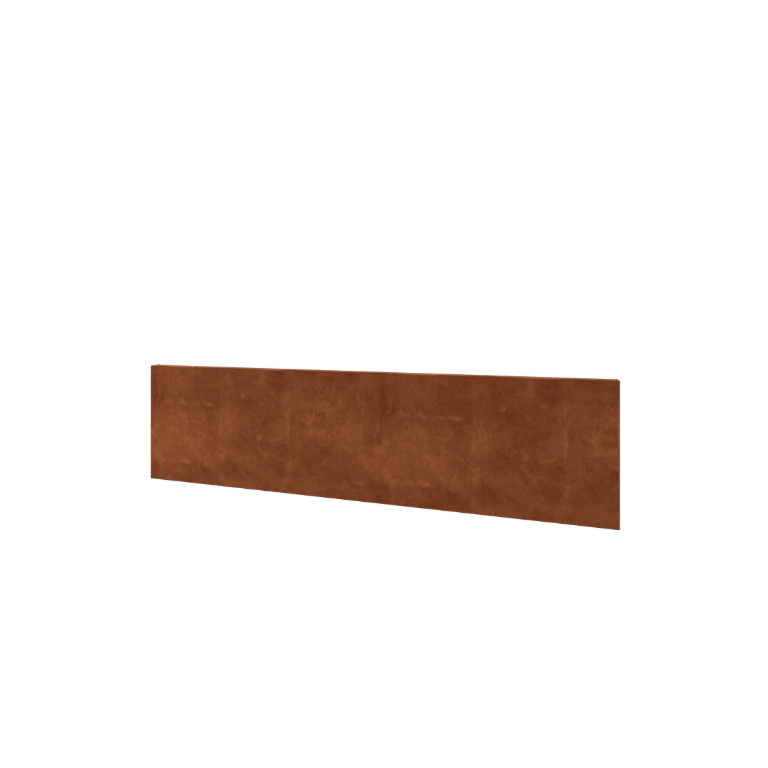 Vrtna ograja iz jekla corten H ploščo 180 x 47,5 cm