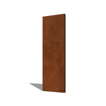 Vrtna plošča iz jekla corten podstavek 60 x 6 x 190 cm