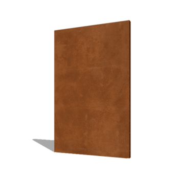 Vrtna plošča iz jekla corten osnova 120 x 6 x 190 cm
