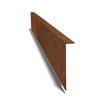 Obrobe za gredice iz jekla corten pod kotom 12 cm (dolžina 150 cm)