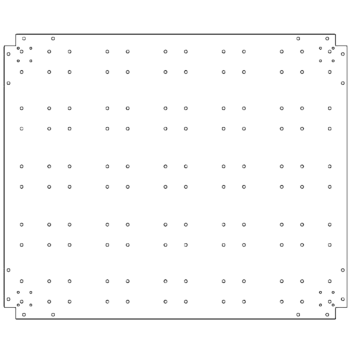 Osnovna plošča pocinkano jeklo 100 x 120 cm