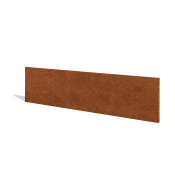 Vrtna ograja iz jekla corten H ploščo 180 x 47,5 cm