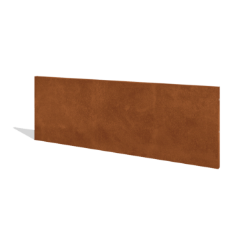 Vrtna ograja iz jekla corten H ploščo 180 x 63,3 cm