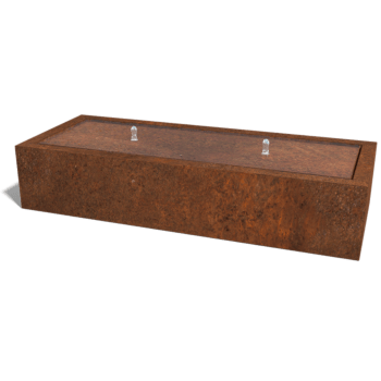 Fontana iz jekla corten 200 x 80 x 40 cm