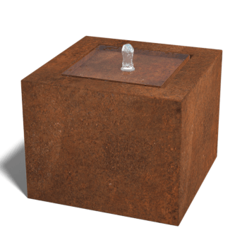 Fontana iz jekla corten 50 x 50 x 40 cm