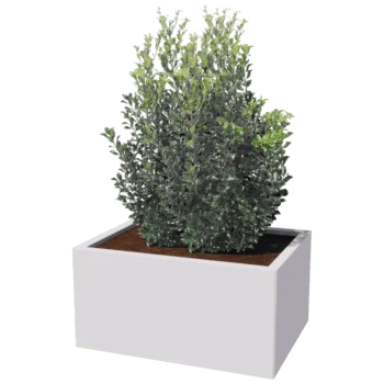 Jekleno korito za rože - Pravokotnik - 60 x 80 cm