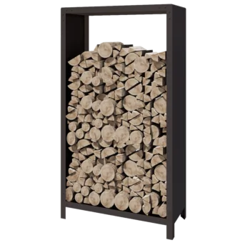 Jekleni regal za drva - Indiana - 100 x 40 x 180 cm - Druga RAL barva