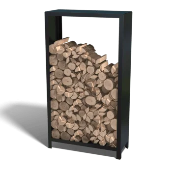 Jekleno Regal za drva - Indiana - 180 x 100 x 40 cm