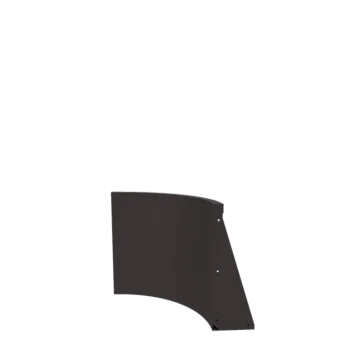Jeklena škarpa - Notranji lok - 50 x 50 x 60 cm - RAL7016 mat (antracitno siva)