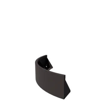 Jeklena škarpa - Zunanji lok - 100 x 100 x 30 cm - Druga RAL barva