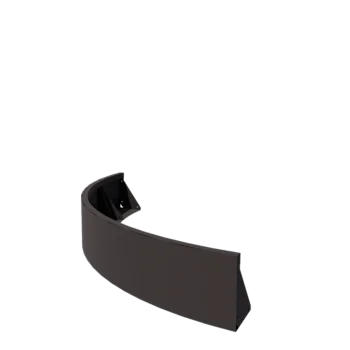 Jeklena škarpa - Zunanji lok - 150 x 150 x 30 cm - Druga RAL barva