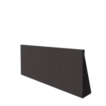 Jeklena škarpa - Raven - 150 x 60 cm - RAL7016 mat (antracitno siva)