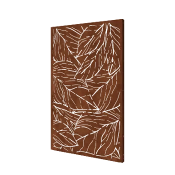 Corten jekleni panel - Listi 1 - 120 x 6 x 190 cm